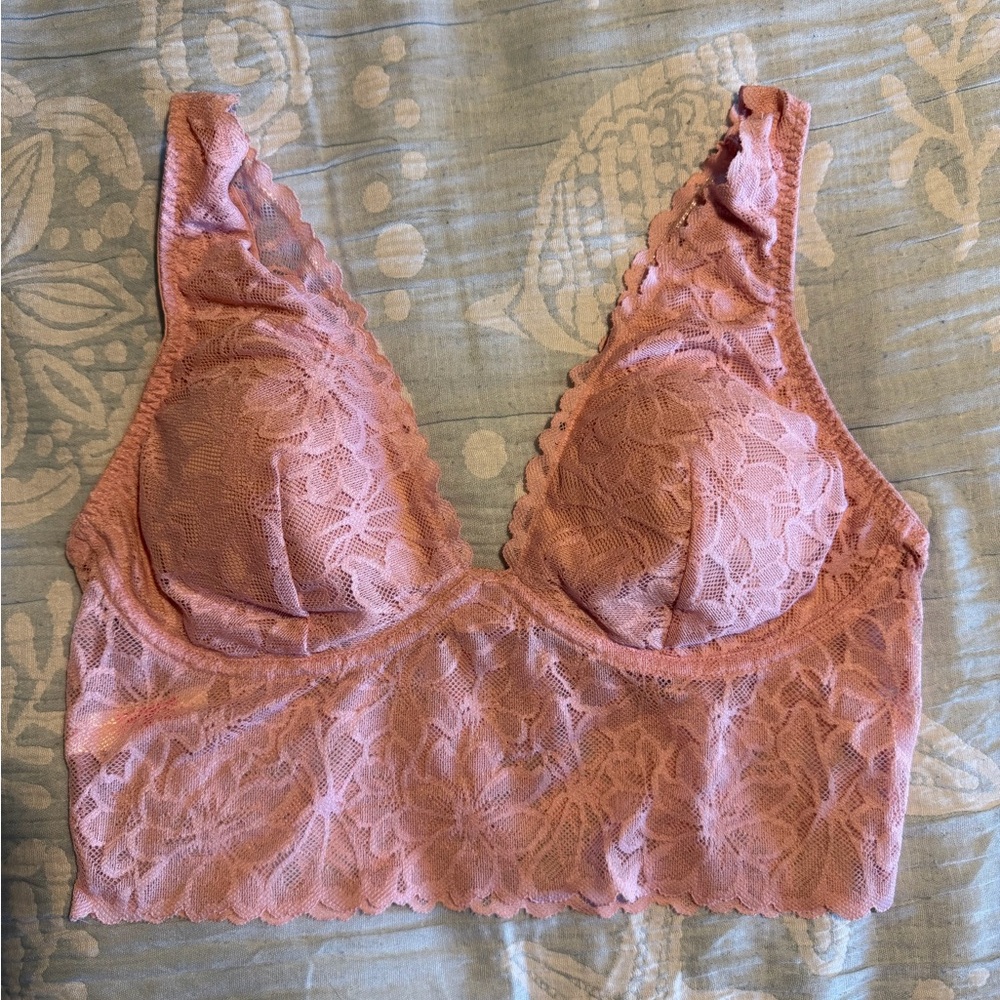 Victoria's Secret Blush Lace Bralette